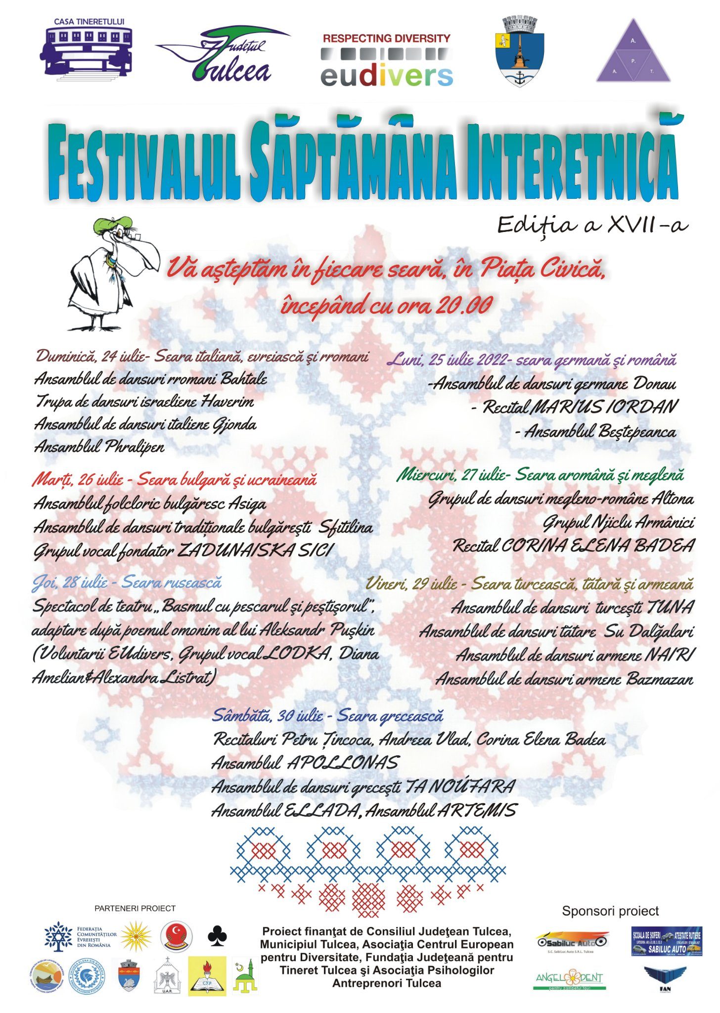 Festivalul Saptamana Interetnica – Editia a XVII-a in Tulcea