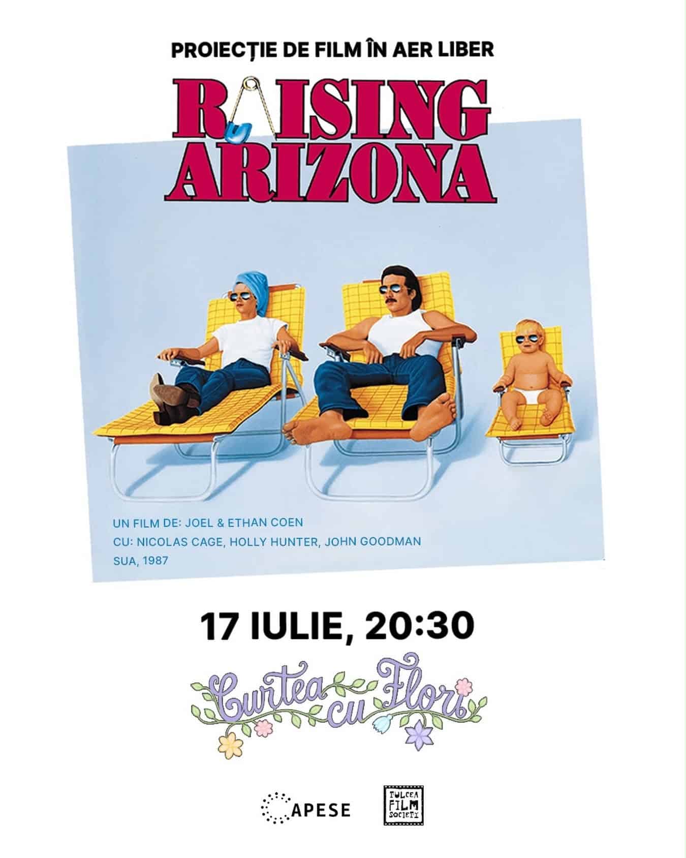 Proiectie de film in aer liber
